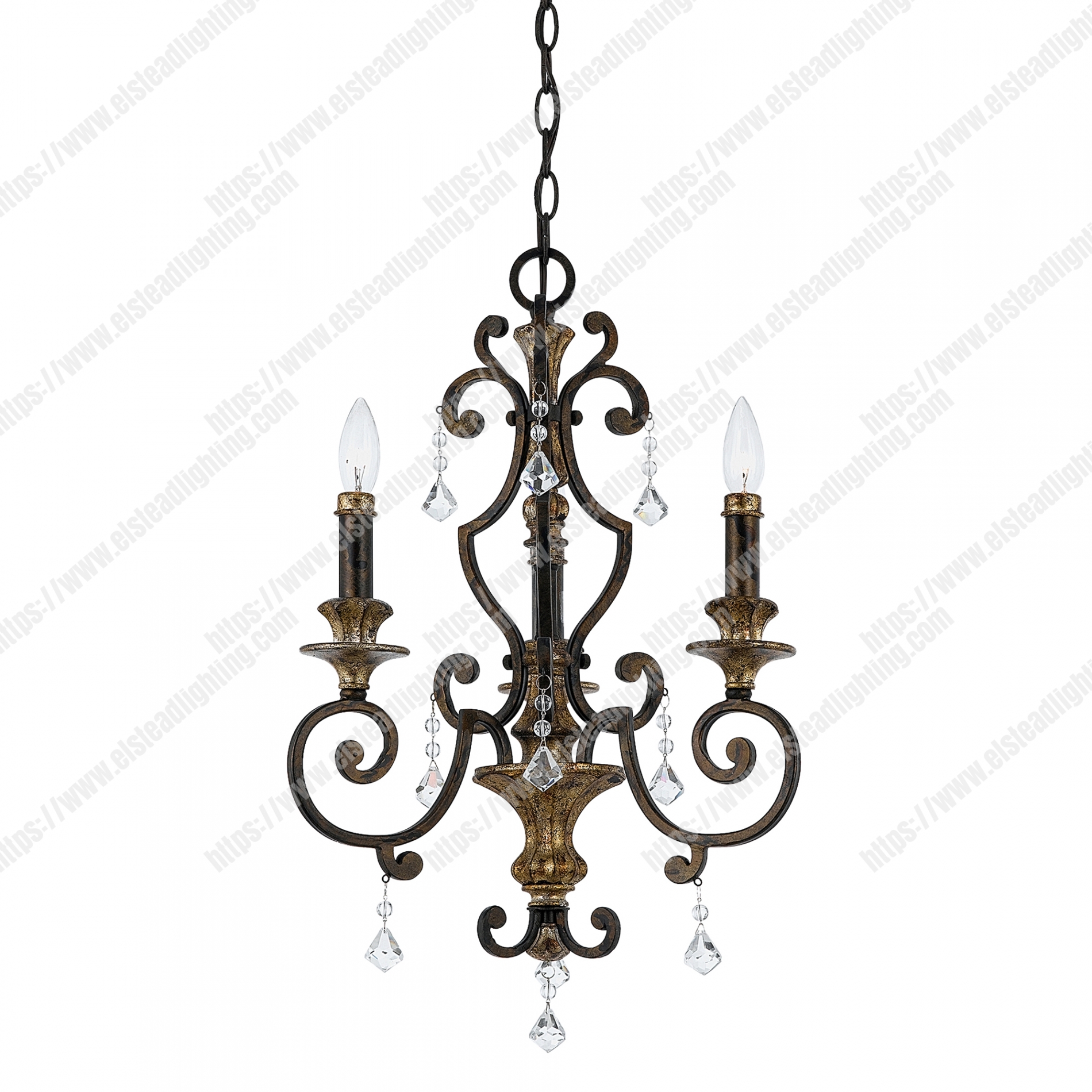 Marquette 3 Light Chandelier