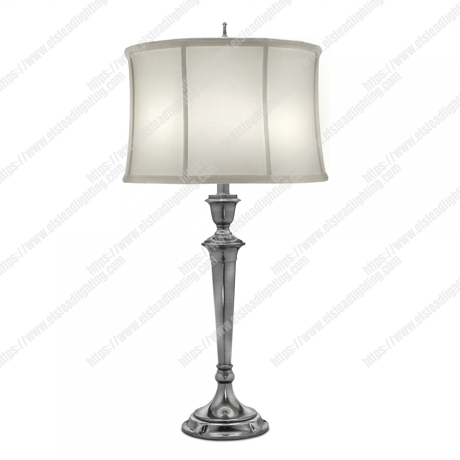 Syracuse 1 Light Table Lamp - Antique Nickel